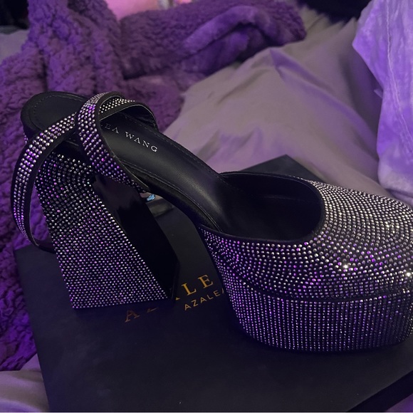 Azalea Wang Rhinestone Platforms - Picture 3 of 6
